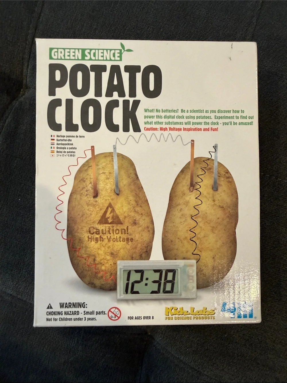 Green Science Potato Clock - Educational Kit